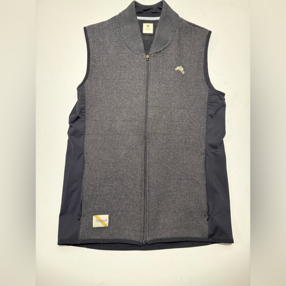 Tracksmith Charcoal and Black Vest